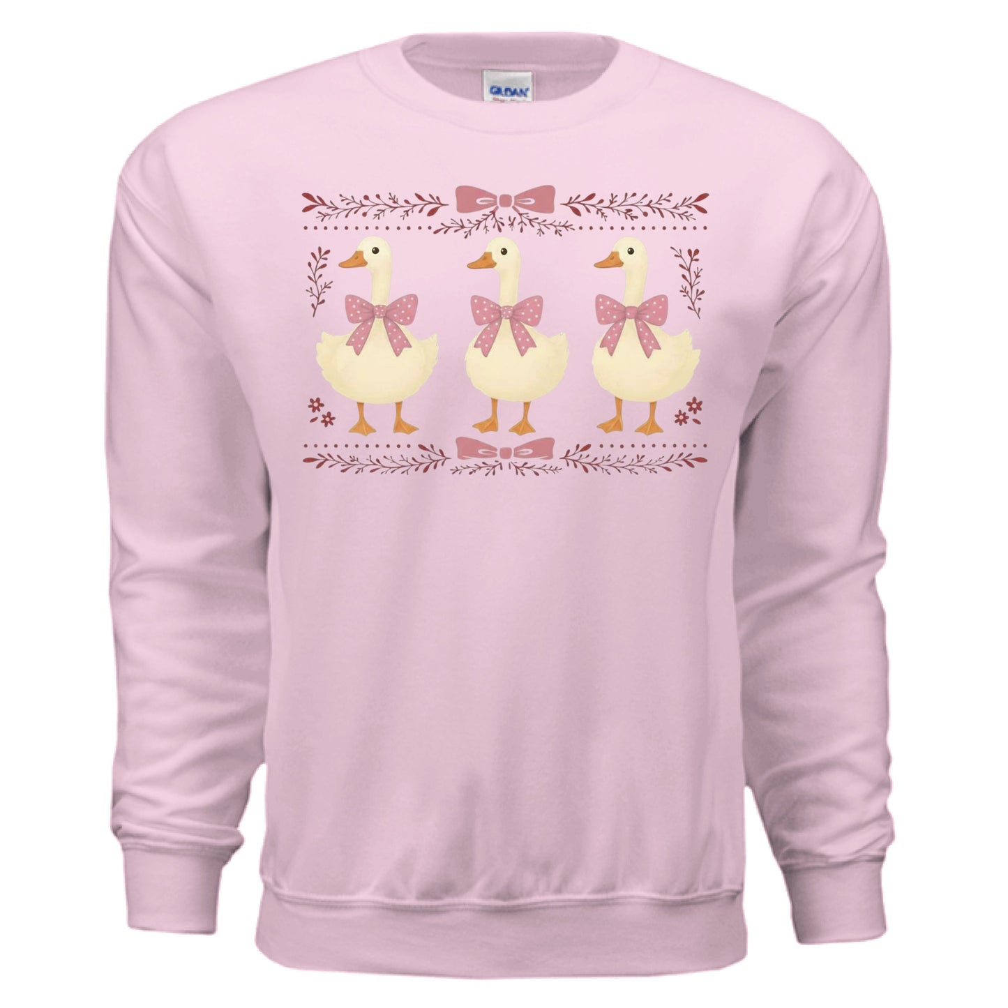 Pink Goose crewneck
