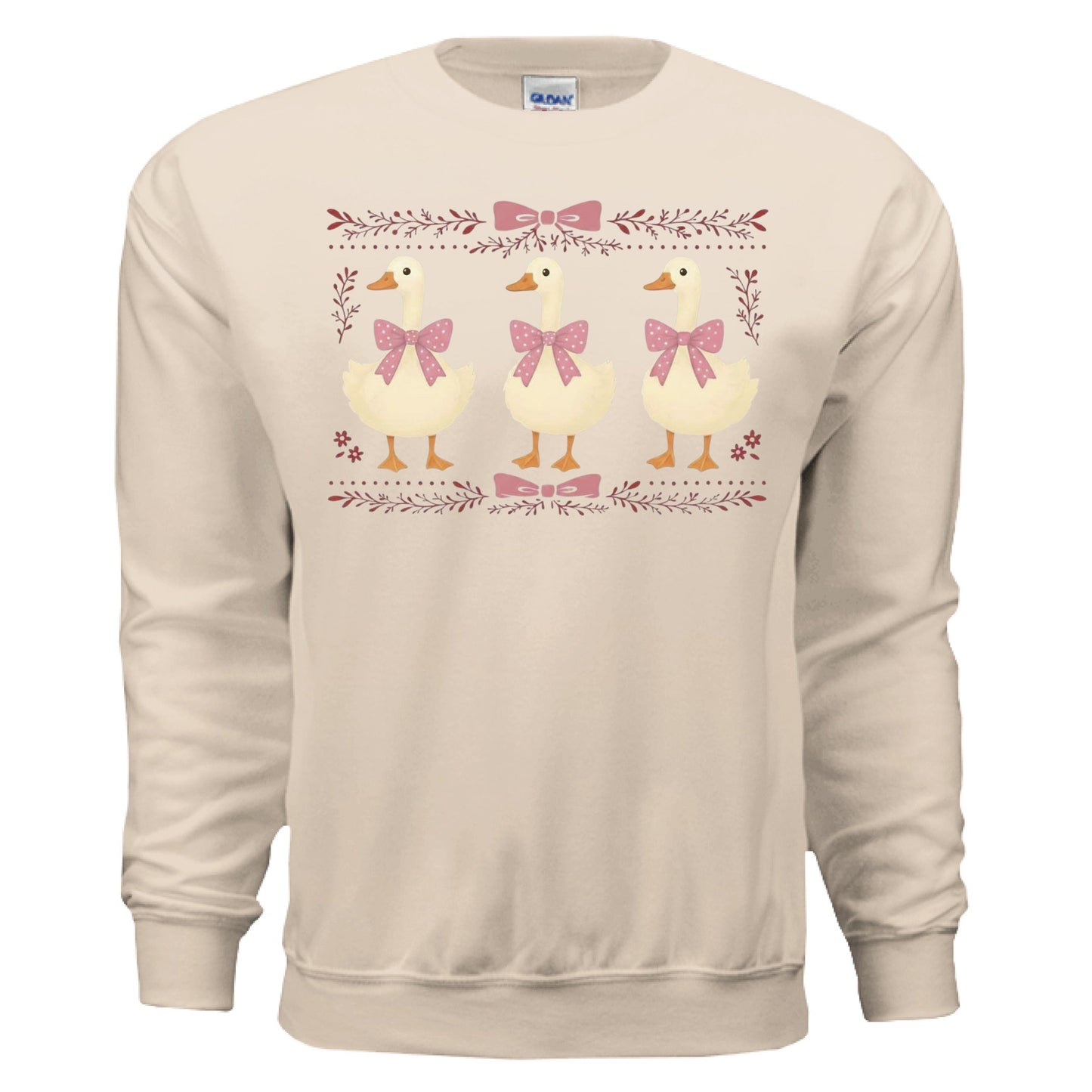 Pink Goose crewneck