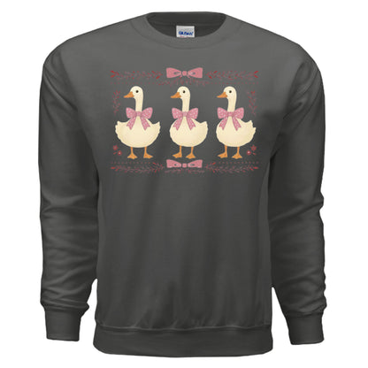 Pink Goose crewneck