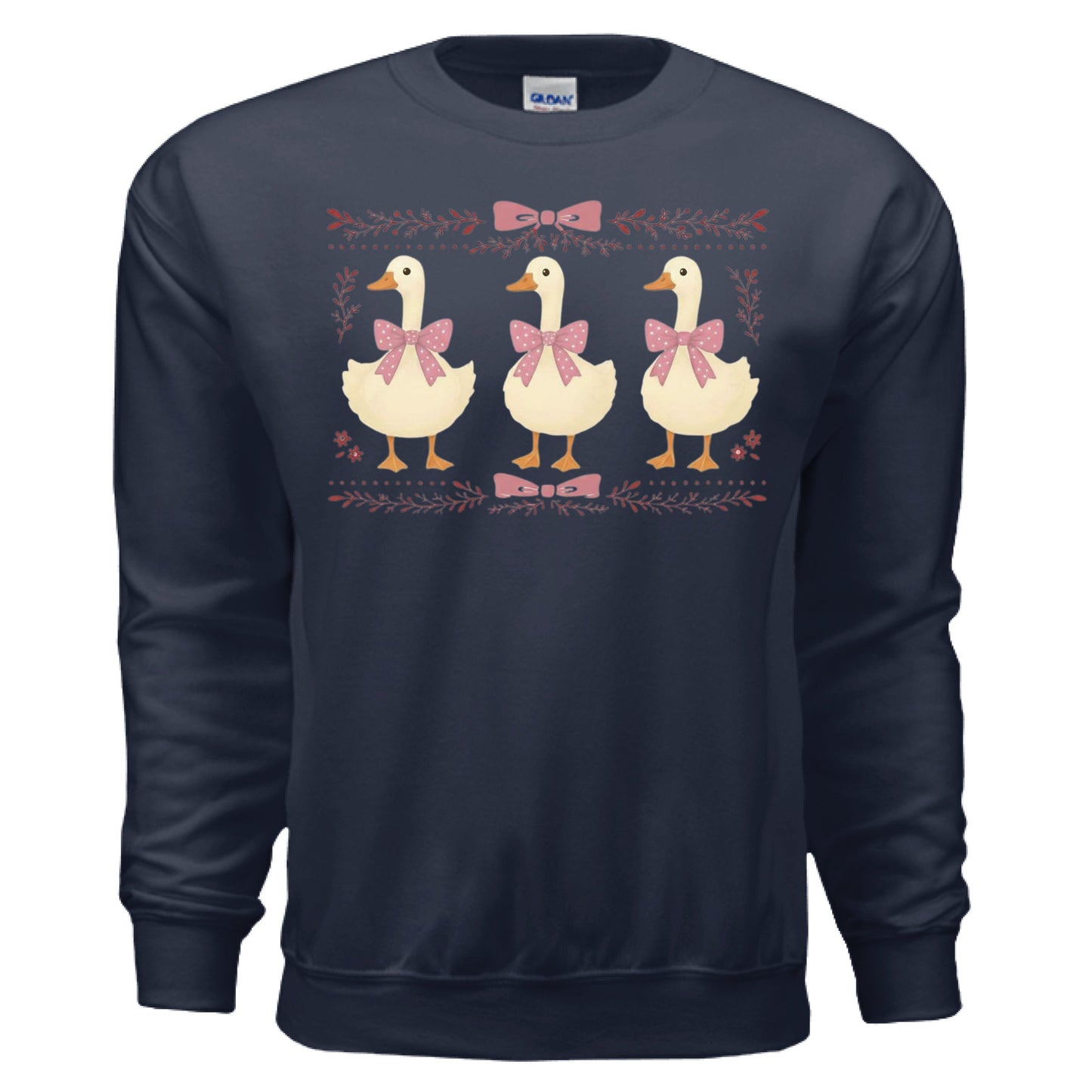Pink Goose crewneck