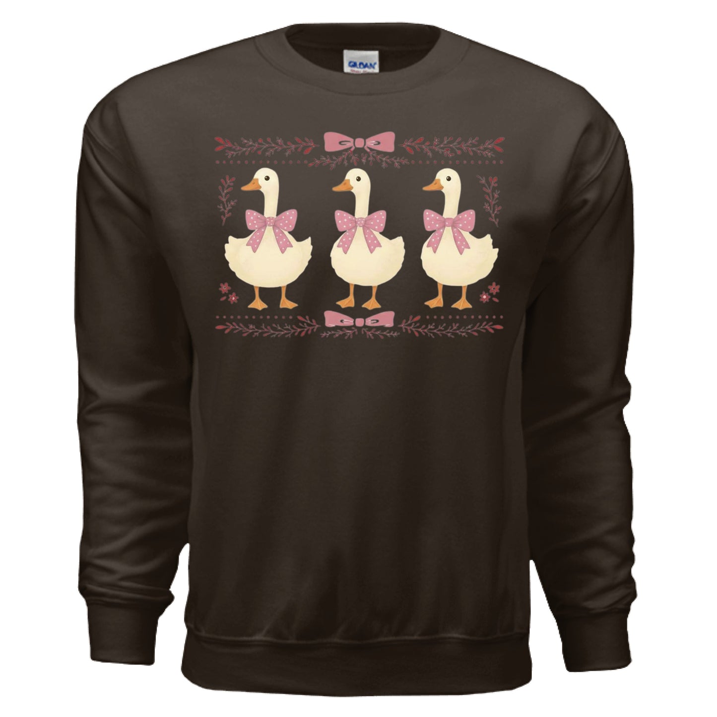 Pink Goose crewneck