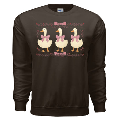 Pink Goose crewneck