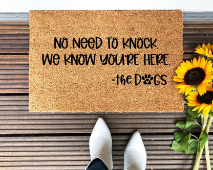 No Need To Knock Doormat