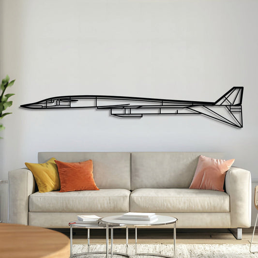 XB70 Valkyrie Metal Aircraft Wall Art - NCP0149