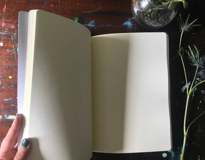 Moon Phases Journal – Hand-Bound with Original Illustration