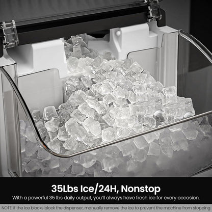 Nugget Sonic Ice Maker Stainless Steel Z5825NB