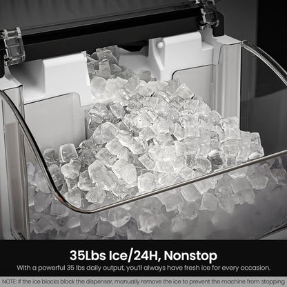Nugget Sonic Ice Maker Stainless Steel Z5825NB