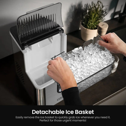 Nugget Sonic Ice Maker Stainless Steel Z5825NB