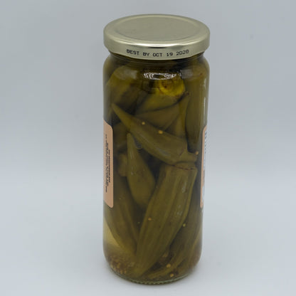 Old-Fashioned Mild Pickled Okra (16oz) | Amish Country Store