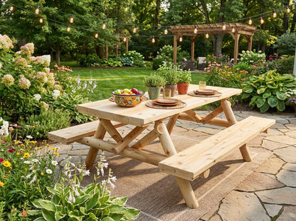 Outdoor Farmhouse Dining Table