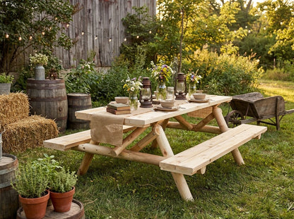 Outdoor Farmhouse Dining Table