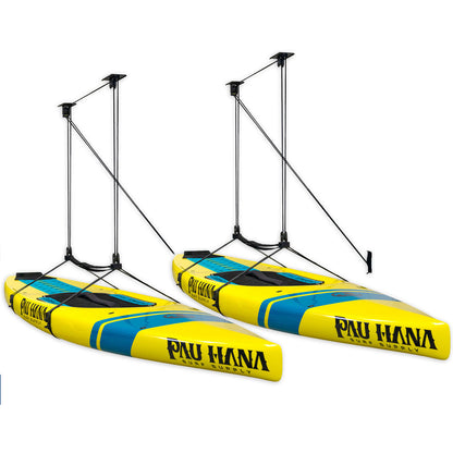 SUP & Surfboard Hoist | Holds up to 150 lbs | Up to 14' Lift