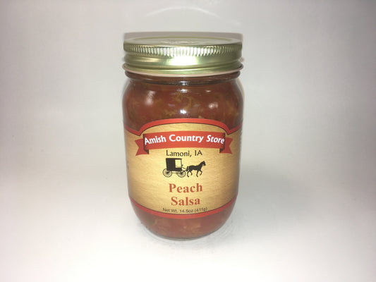 Peach Salsa Mild 14.5 oz