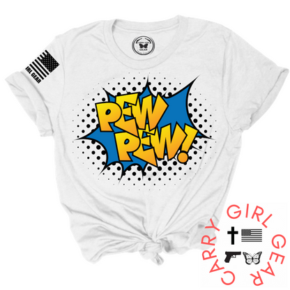PEW PEW COMIC Tee