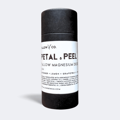 PETAL & PEEL TALLOW MAGNESIUM NATURAL DEODORANT