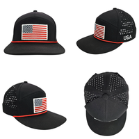 Premium USA Mesh Cap Flat-Bill Snapback