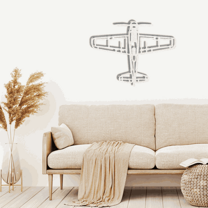 Airplane metal art Retro Aviation Gift for Him