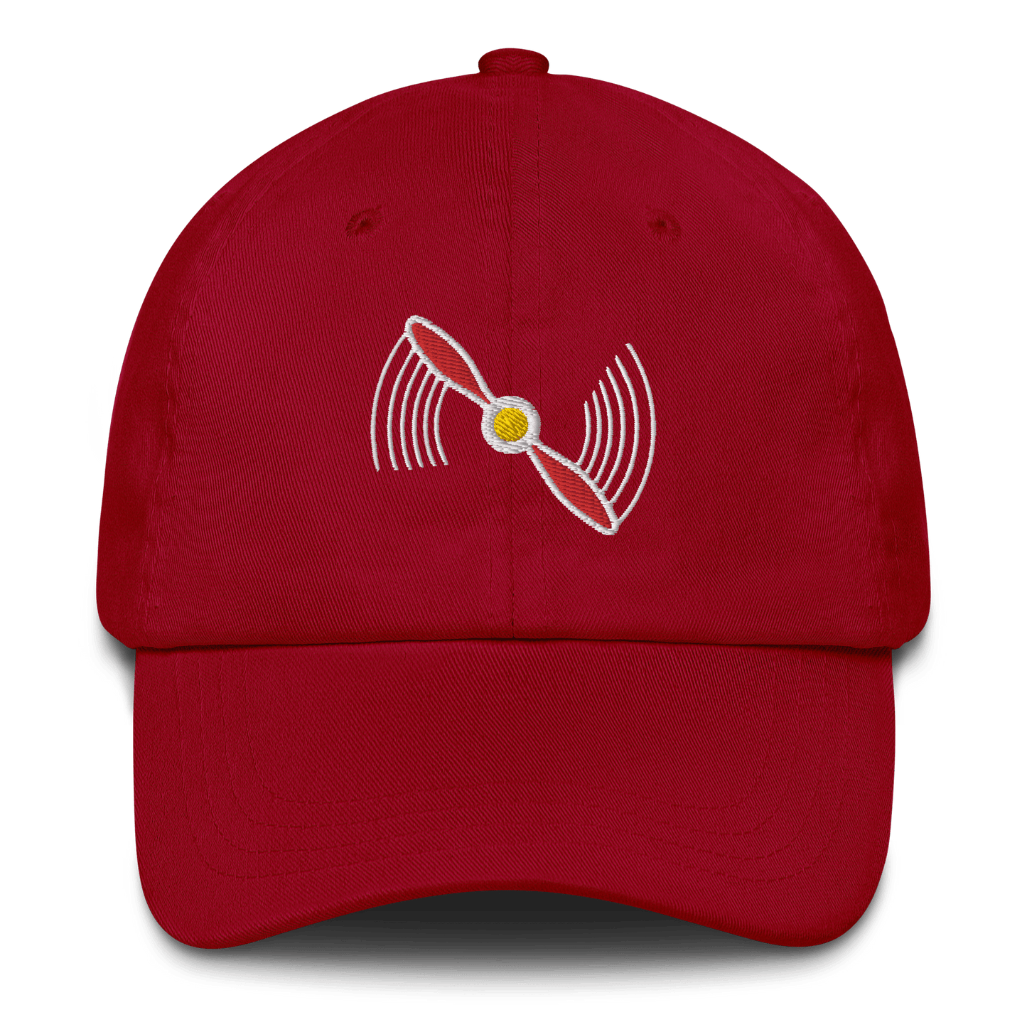 Aviation hat Low-Profile Prop Spin Embroidered