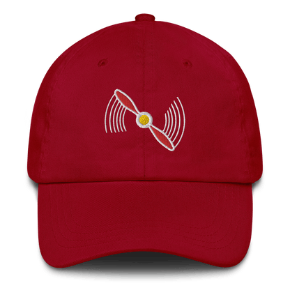 Aviation hat Low-Profile Prop Spin Embroidered