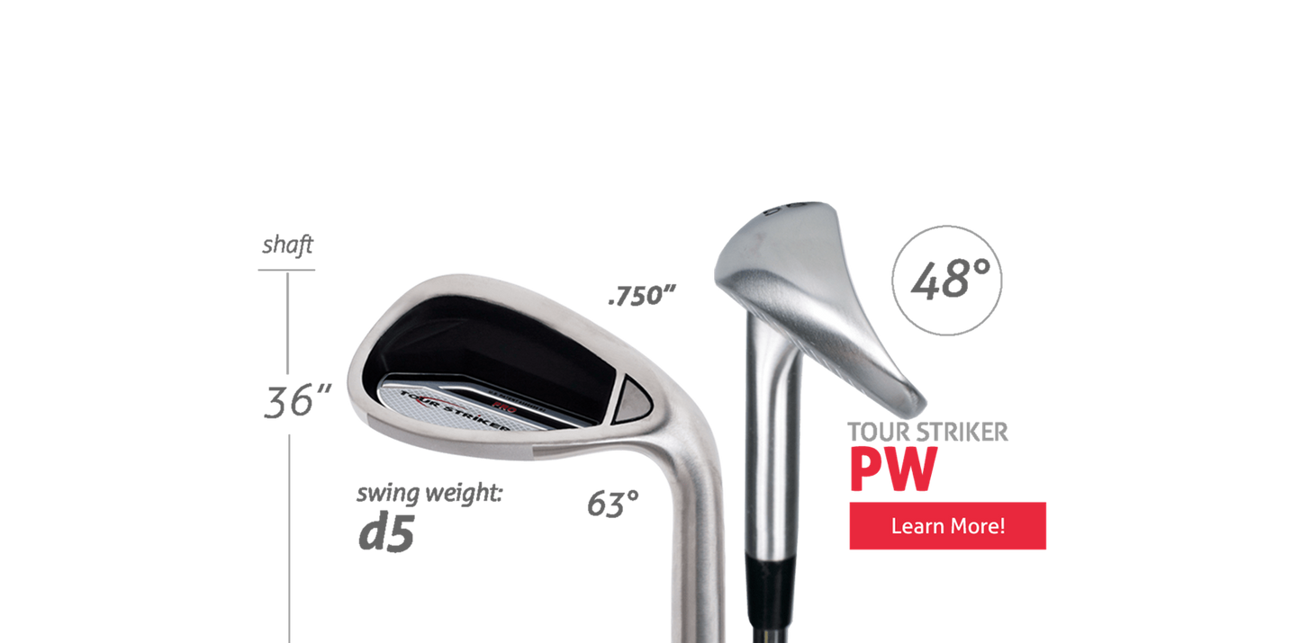 Tour Striker Pitching Wedge RED STRIPE - 15th ANNIVERSARY