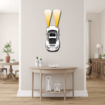 PCAR Headlights White