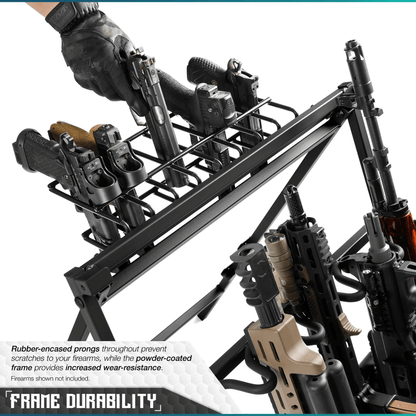Pistol Rack Attachment for Shorty Rack of 9