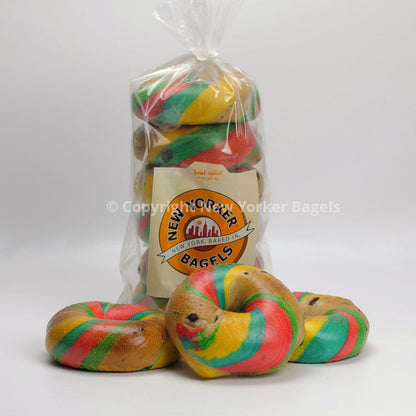 Rainbow Bagels