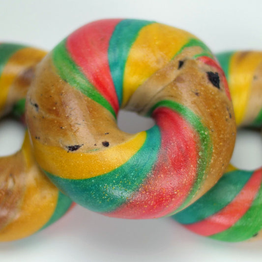 Rainbow Bagels