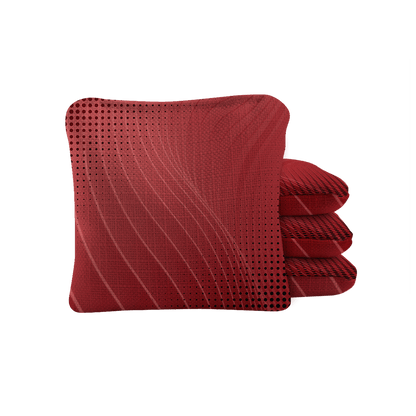 Red NXT Shield Cornhole Bags