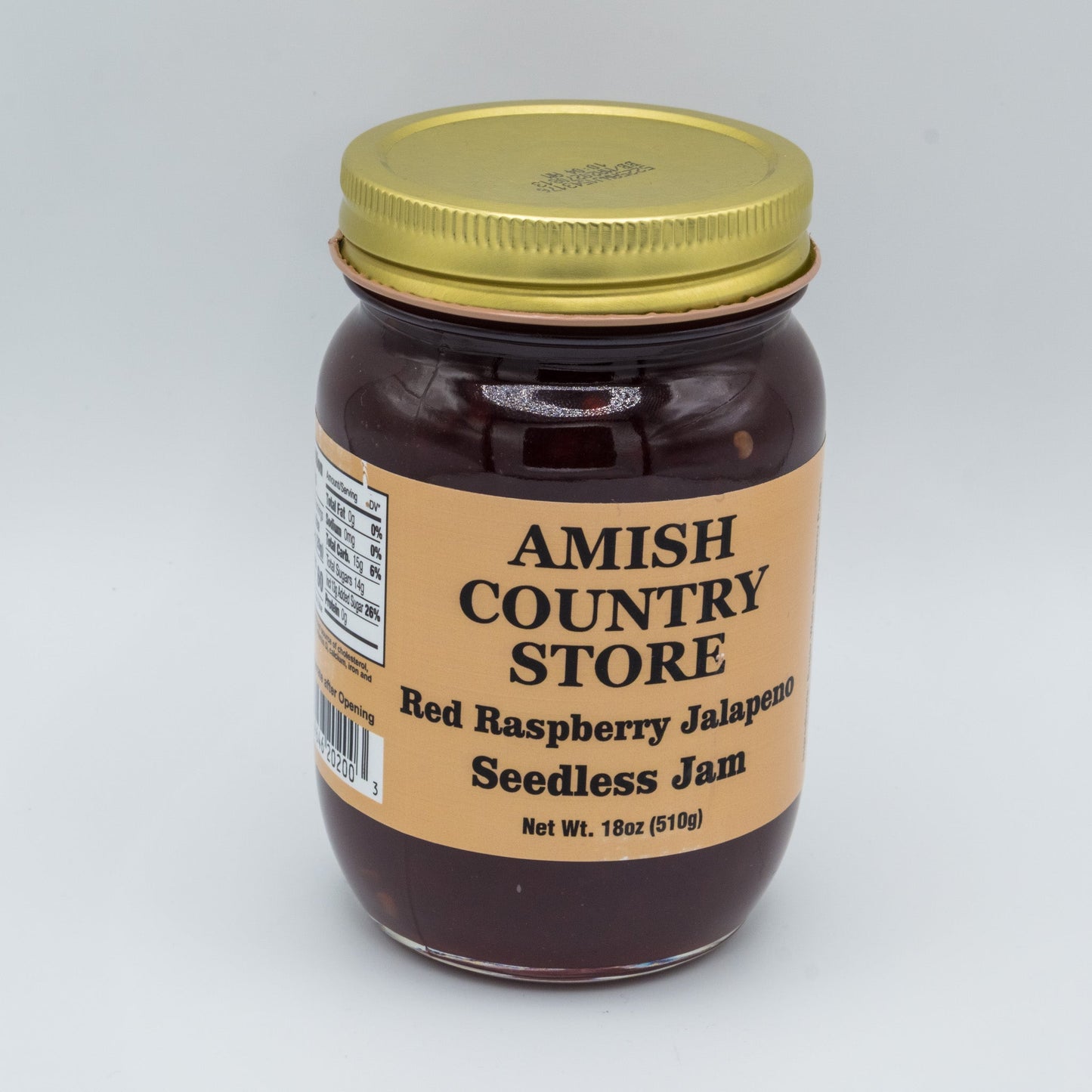 Old-Fashioned Seedless Red Raspberry Jam (18 oz) | Amish Country Store