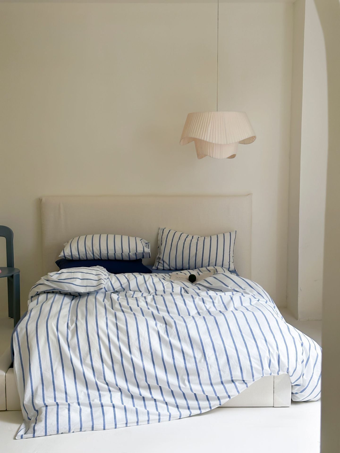 Refreshing Stripe Duvet Cover / Mint Green