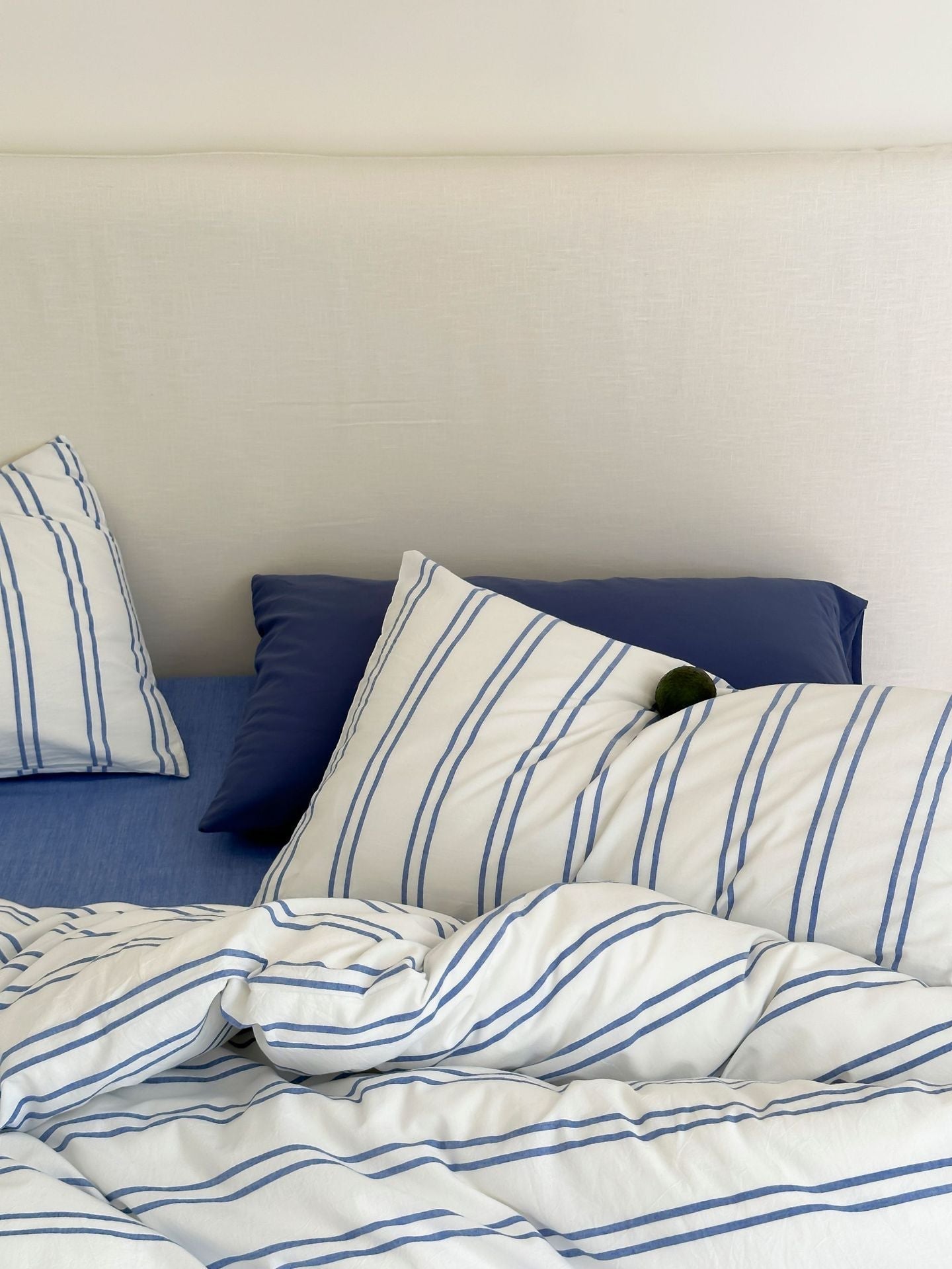 Refreshing Stripe Duvet Cover / Yellow