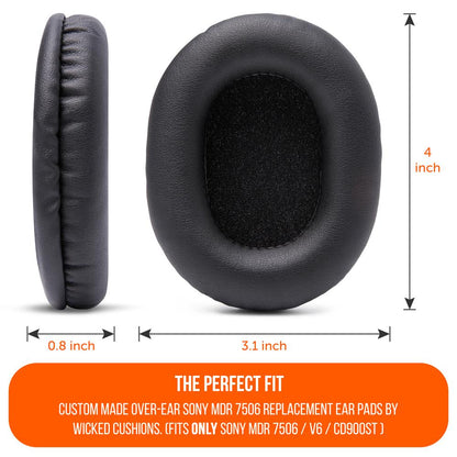 Replacement Earpads For Sony MDR 7506