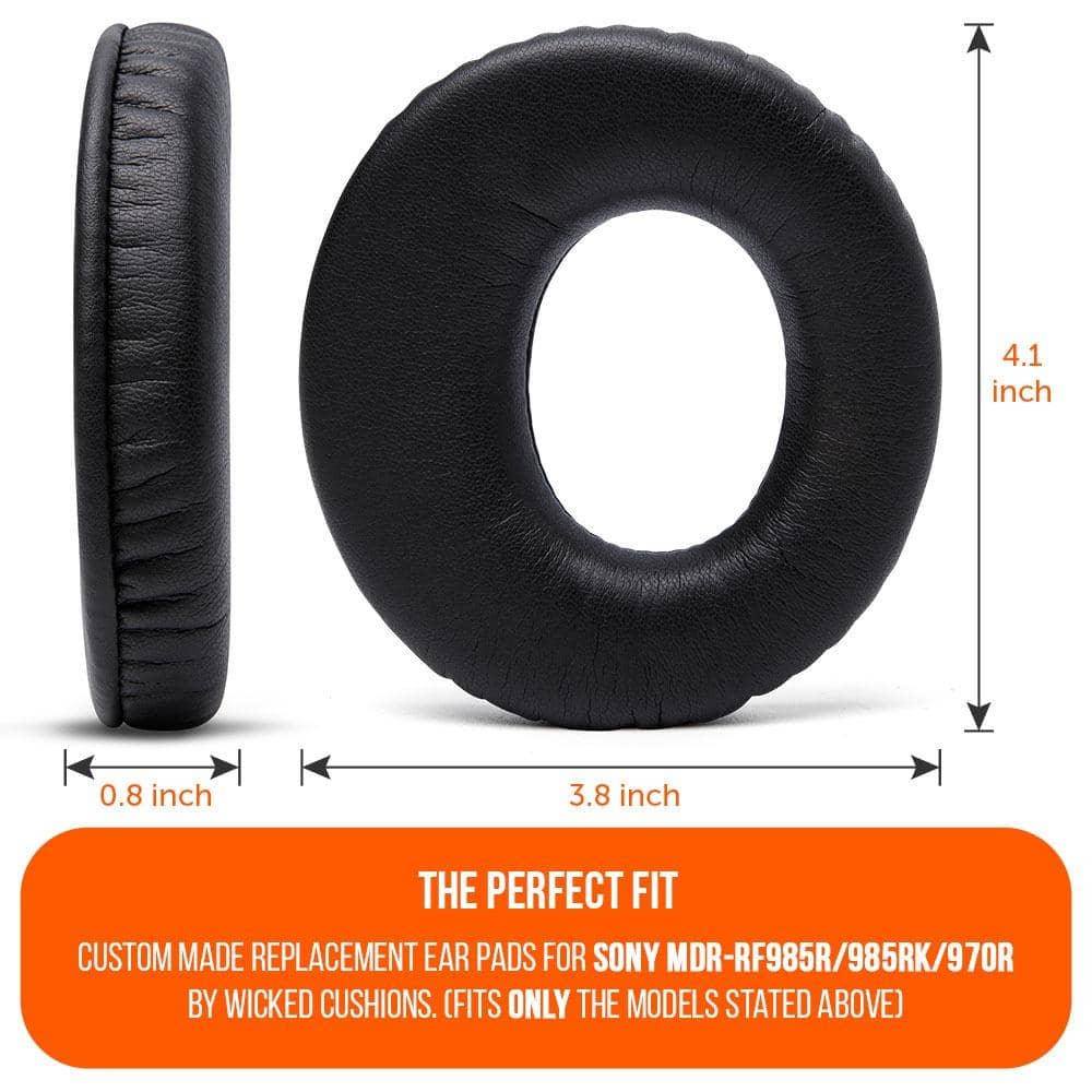 Replacement earpads for Sony MDR-RF985R & More