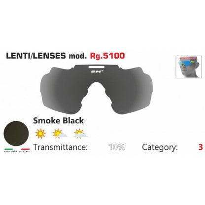 RG 5100 Replacement Lens - Smoke