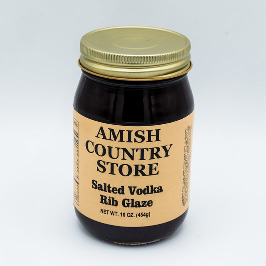 Salted Vodka Rib Glaze (16 oz) | Amish Country Store