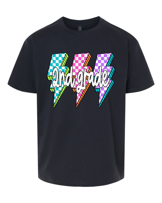2nd Grade Lightning Bolt T-Shirt