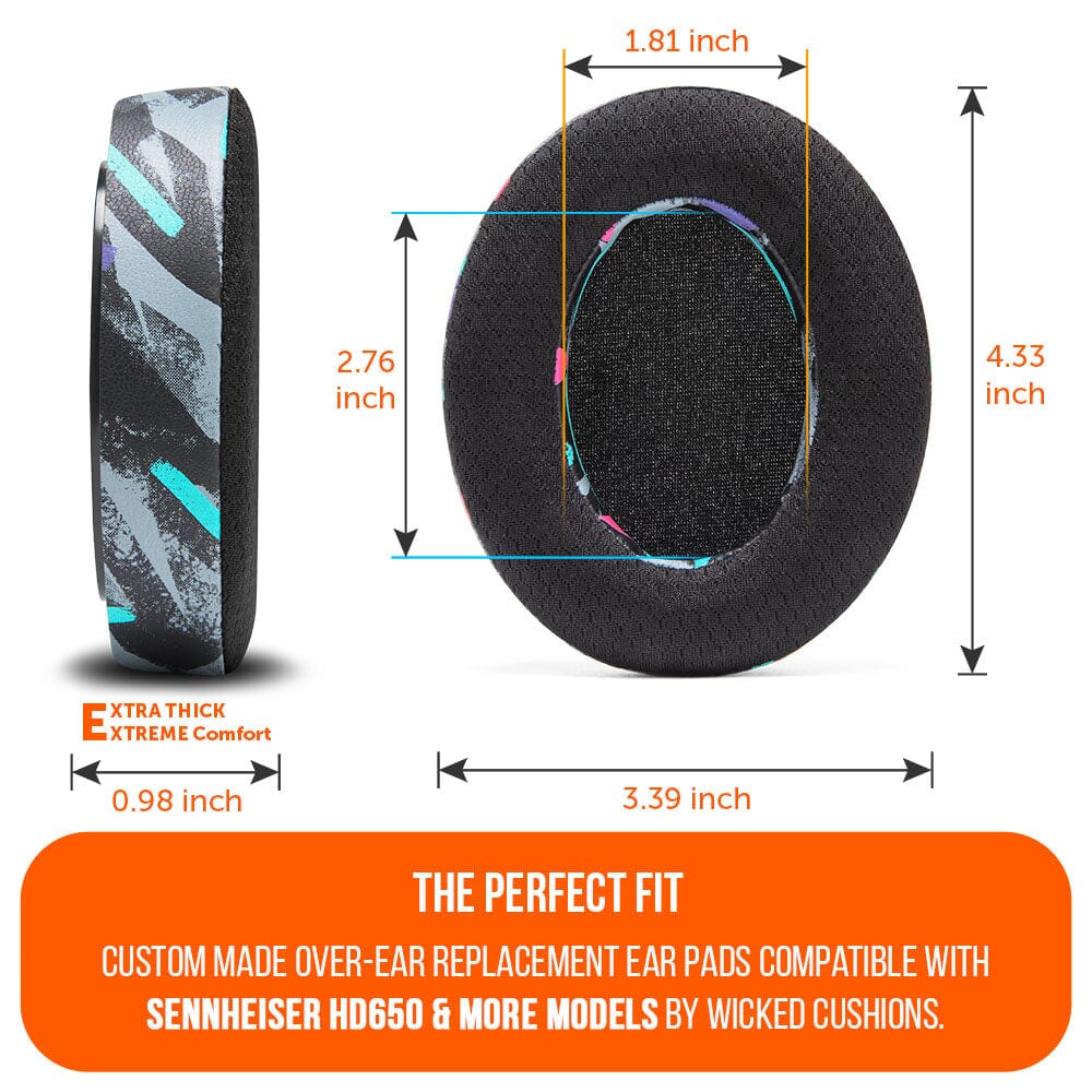 Sennheiser HD6XX & HD600 Gel Earpads - WC FreeZe HD