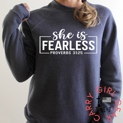 SHE IS FEARLESS HOODIE & SWEATSHIRT