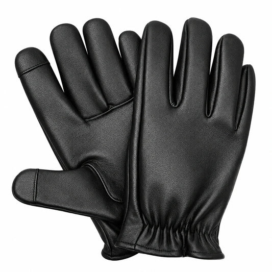 Classic Short Wrist Touchscreen Deerskin Gloves