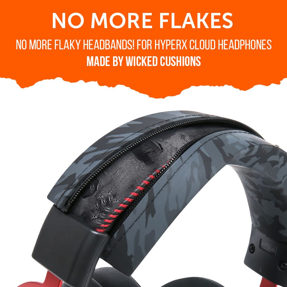 Silicone Headband Cover for HyperX Cloud Series Headphones - WC BandZ Cloud