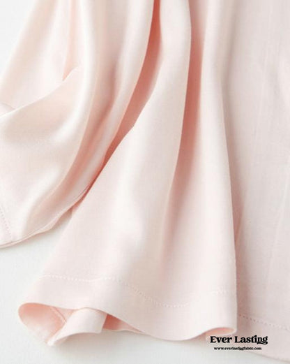 Silky Classic Morandi Silky Pajama Set / Pink