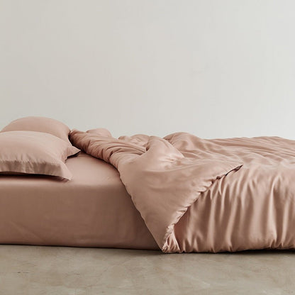 Silky Solid Tencel Bedding Set / Blue