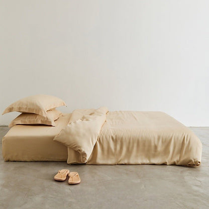 Silky Solid Tencel Bedding Set / Blue