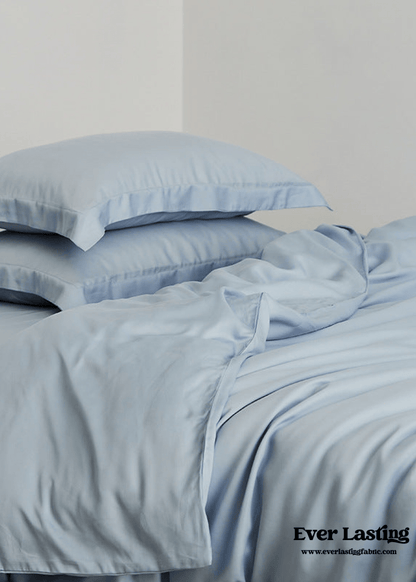Silky Solid Tencel Bedding Set / Pink