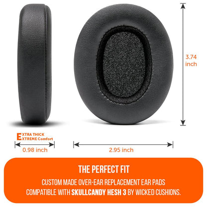 Skullcandy Hesh 3, Evo, and Crusher Replacement Earpads