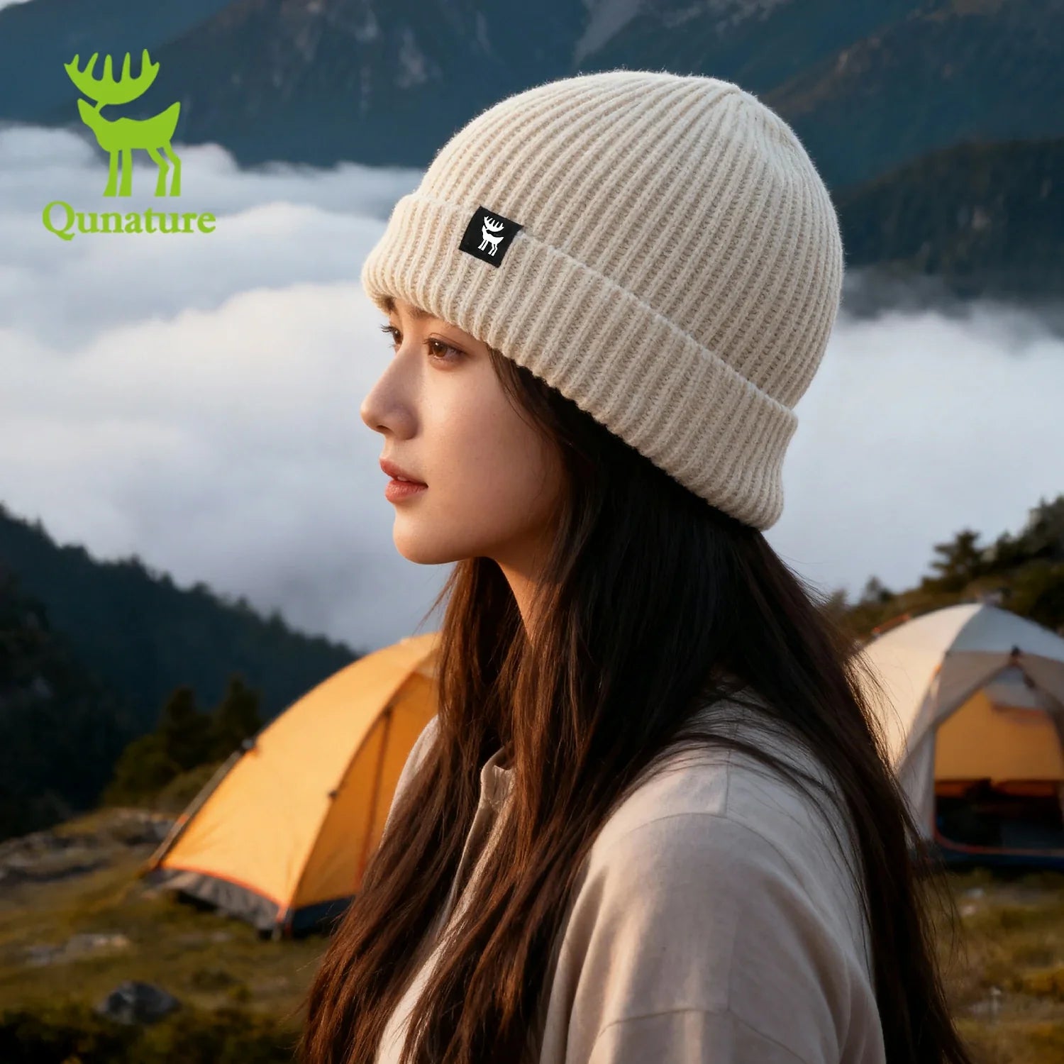 Slouchy Knit Beanie for Men Women Warm Knitted Winter Hat