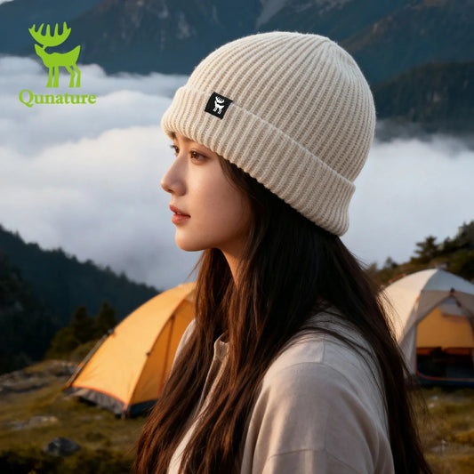 Slouchy Knit Beanie for Men Women Warm Knitted Winter Hat