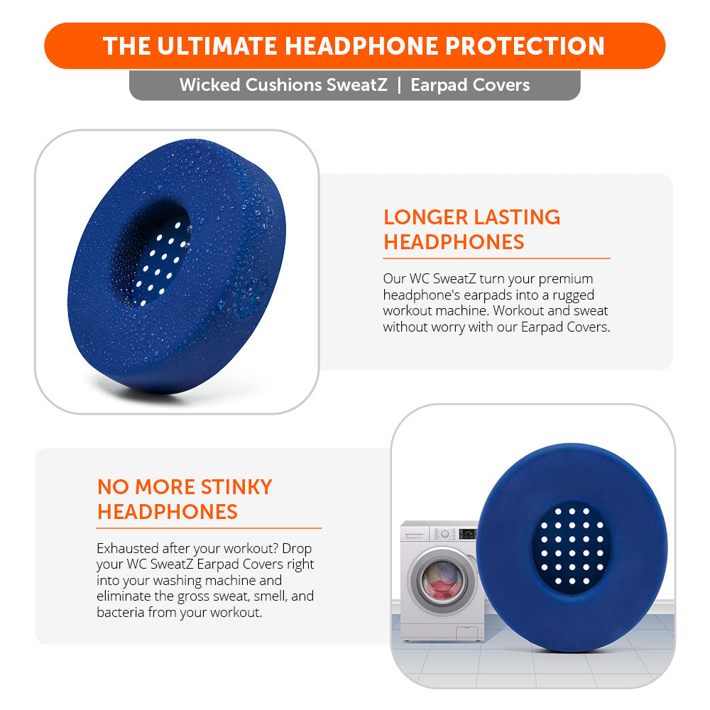 Small WC SweatZ Protective Headphone Earpad Covers