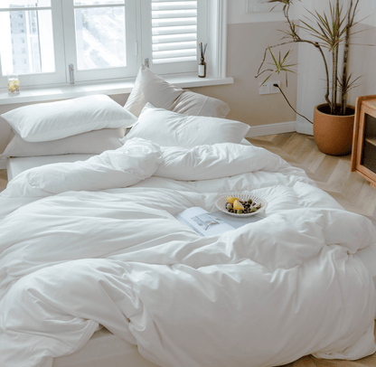 Solid Bedding Set / Forest Green